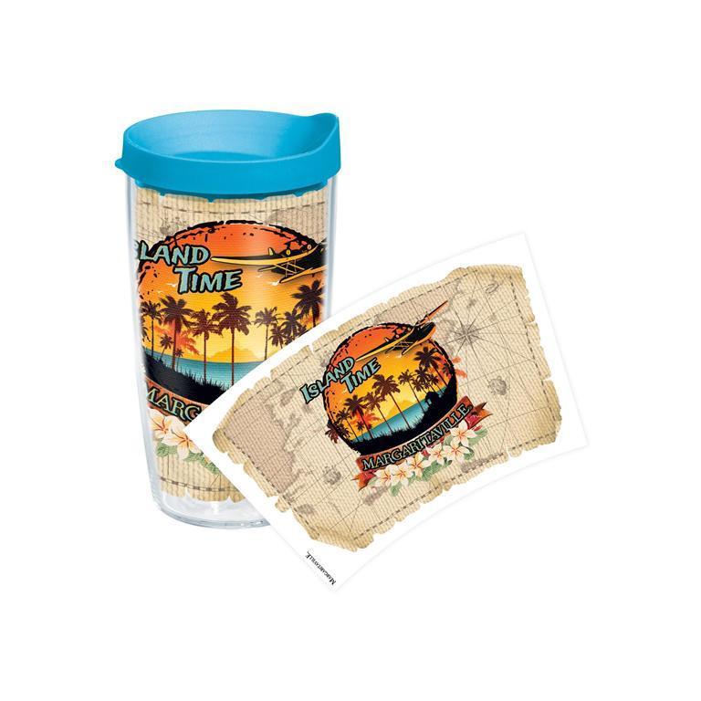 Island Time Vacation 16 oz. Tervis Tumbler with Lid - (Set of 2)-Tumbler-Tervis-Top Notch Gift Shop