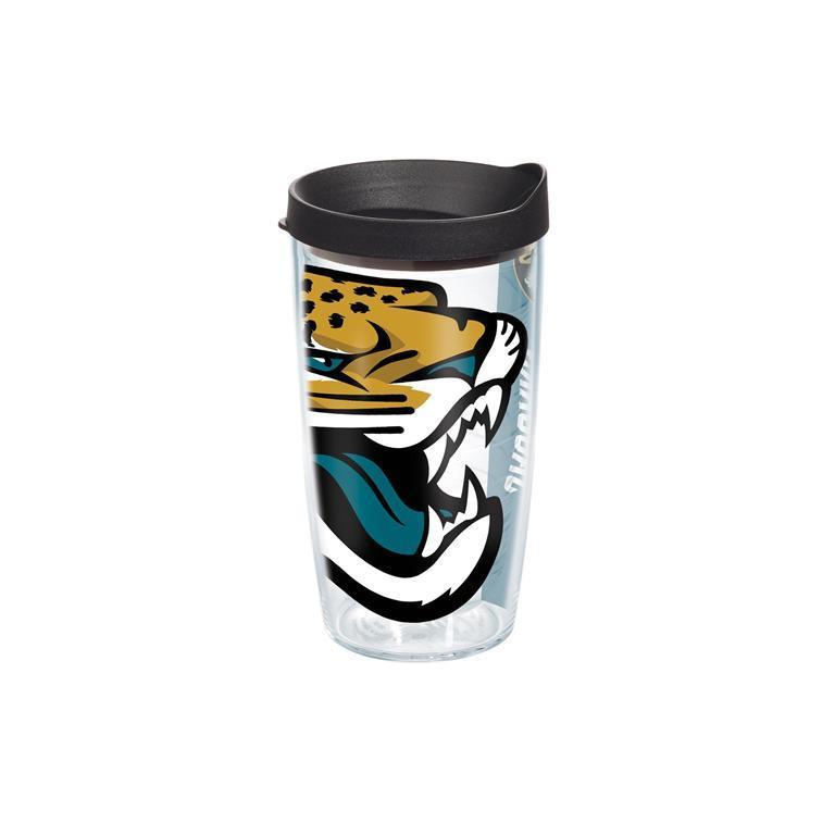 Jacksonville Jaguars Colossal 16 oz. Tervis Tumbler with Lid - (Set of 2)-Tumbler-Tervis-Top Notch Gift Shop