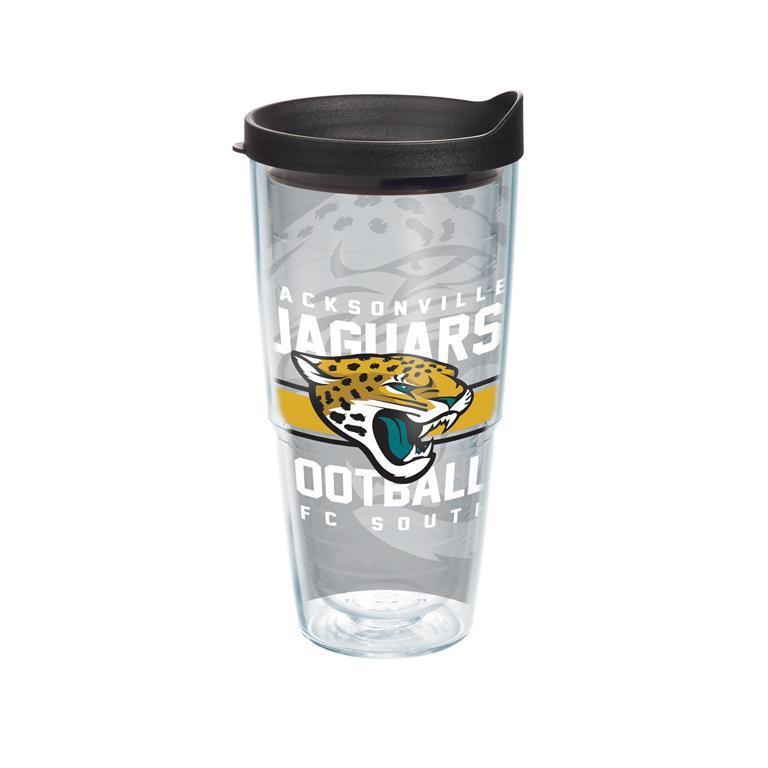 Jacksonville Jaguars Gridiron 24 oz. Tervis Tumbler with Lid - (Set of 2)-Tumbler-Tervis-Top Notch Gift Shop