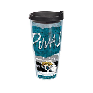 Jacksonville Jaguars Statement 24 oz. Tervis Tumbler with Lid - (Set of 2)-Tumbler-Tervis-Top Notch Gift Shop