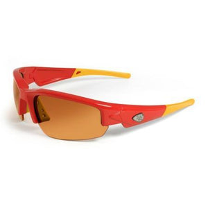 Kansas City Chiefs Dynasty Sunglasses - Red and Yellow-Sunglasses-Maxx-Top Notch Gift Shop