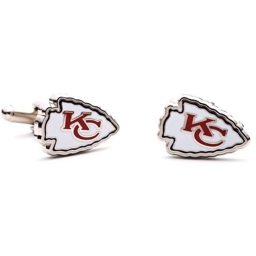 Kansas City Chiefs Enamel Cufflinks-Cufflinks-Cufflinks, Inc.-Top Notch Gift Shop