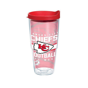 Kansas City Chiefs Gridiron 24 oz. Tervis Tumbler with Lid - (Set of 2)-Tumbler-Tervis-Top Notch Gift Shop