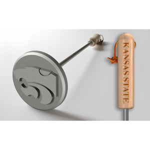 Kansas State Steak Branding Irons-Barbeque Tool-Sports Brand-Top Notch Gift Shop