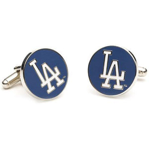 LA Dodgers Enamel Cufflinks-Cufflinks-Cufflinks, Inc.-Top Notch Gift Shop