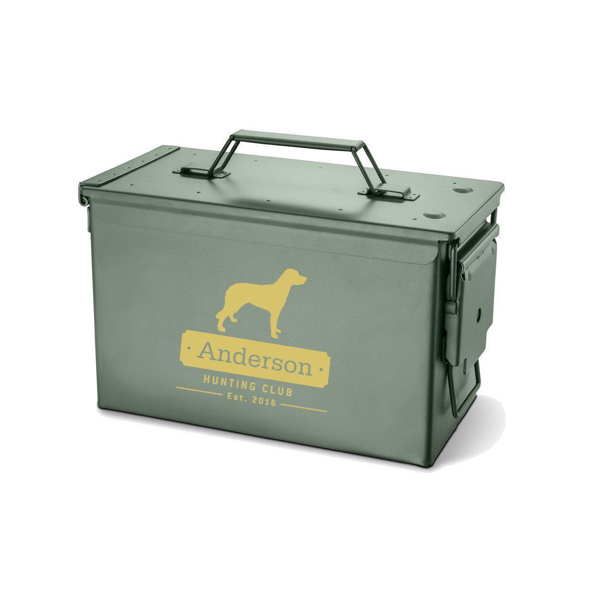 Metal Ammunition Box - Personalized-Tumbler-JDS Marketing-Top Notch Gift Shop