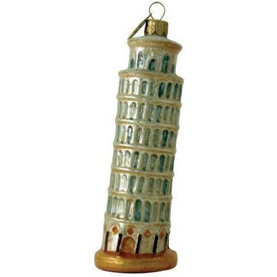 Leaning Tower of Pisa Christmas Ornament-Ornament-Landmark Creations-Top Notch Gift Shop