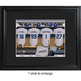 Los Angeles Dodgers Personalized Locker Room Print with Matted Frame-JDS MarketingTop Notch Gift Shop