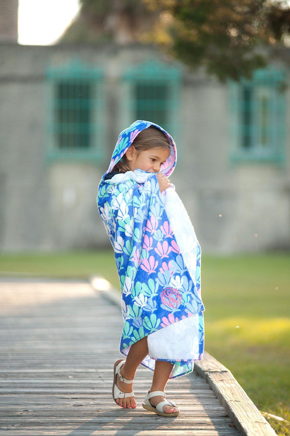 Mer-Mazing Kids' Hooded Towel - Personalized-Towel-Viv&Lou-Top Notch Gift Shop