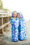Mer-Mazing Kids' Hooded Towel - Personalized-Towel-Viv&Lou-Top Notch Gift Shop