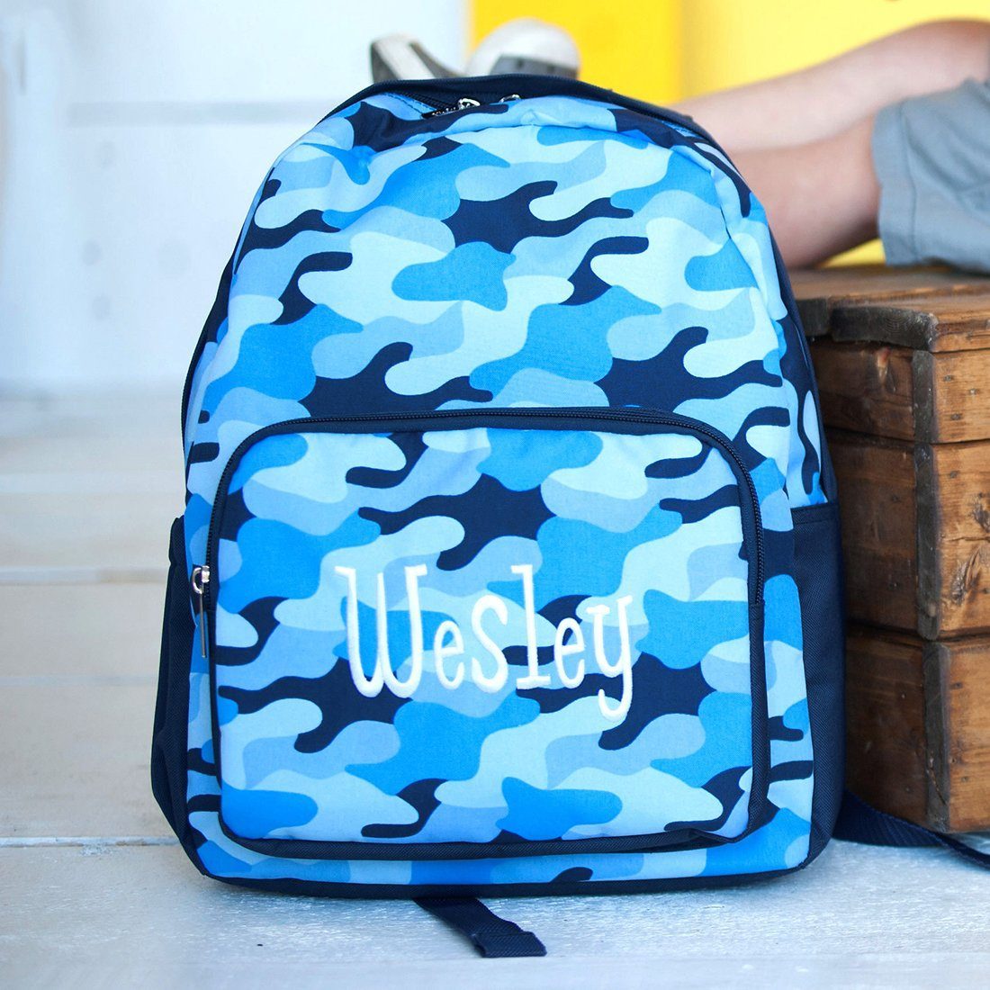 Cool Camo Preschool Backpack - Personalized-Backpack-Viv&Lou-Top Notch Gift Shop