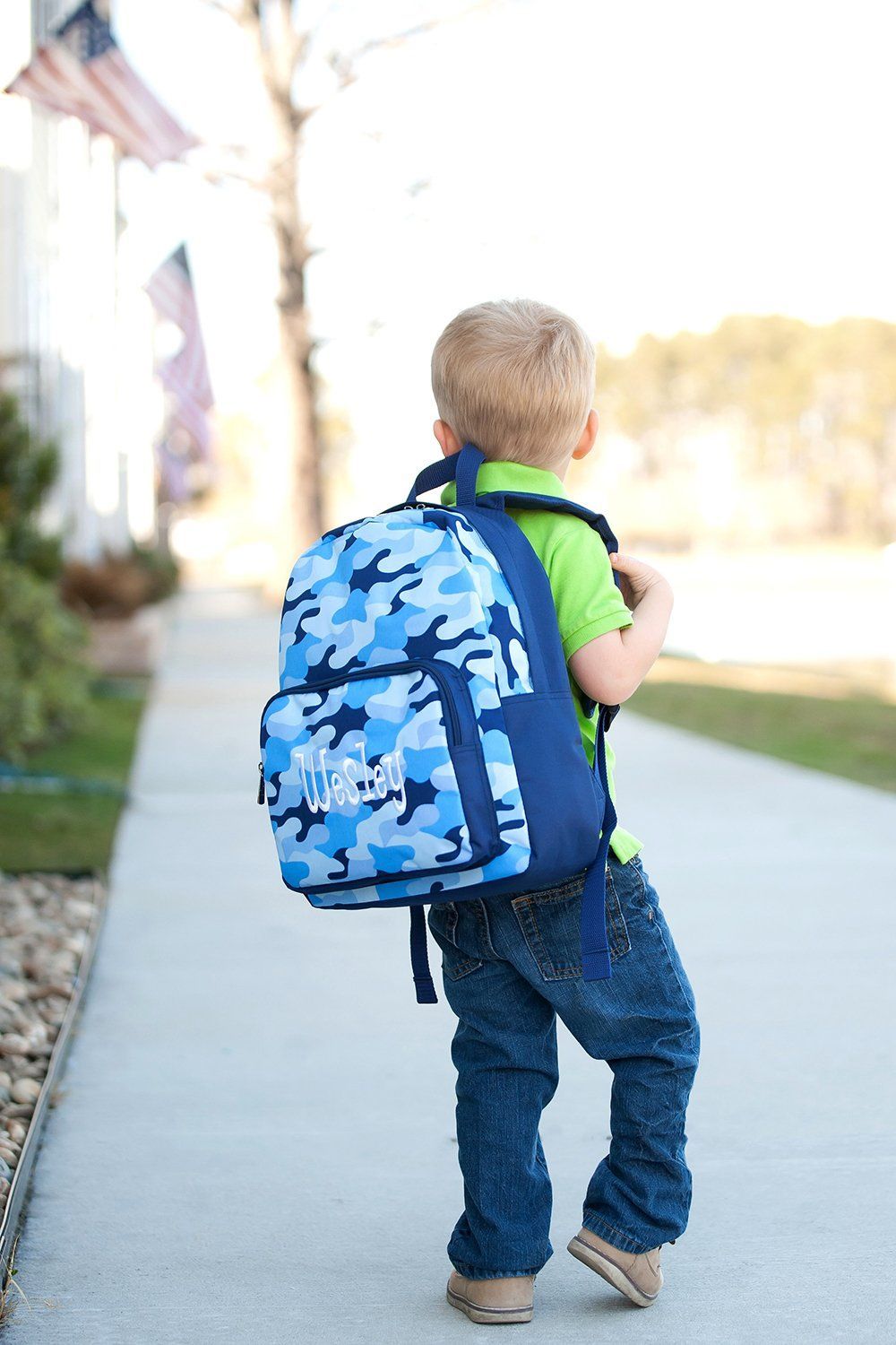 Cool Camo Preschool Backpack - Personalized-Backpack-Viv&Lou-Top Notch Gift Shop