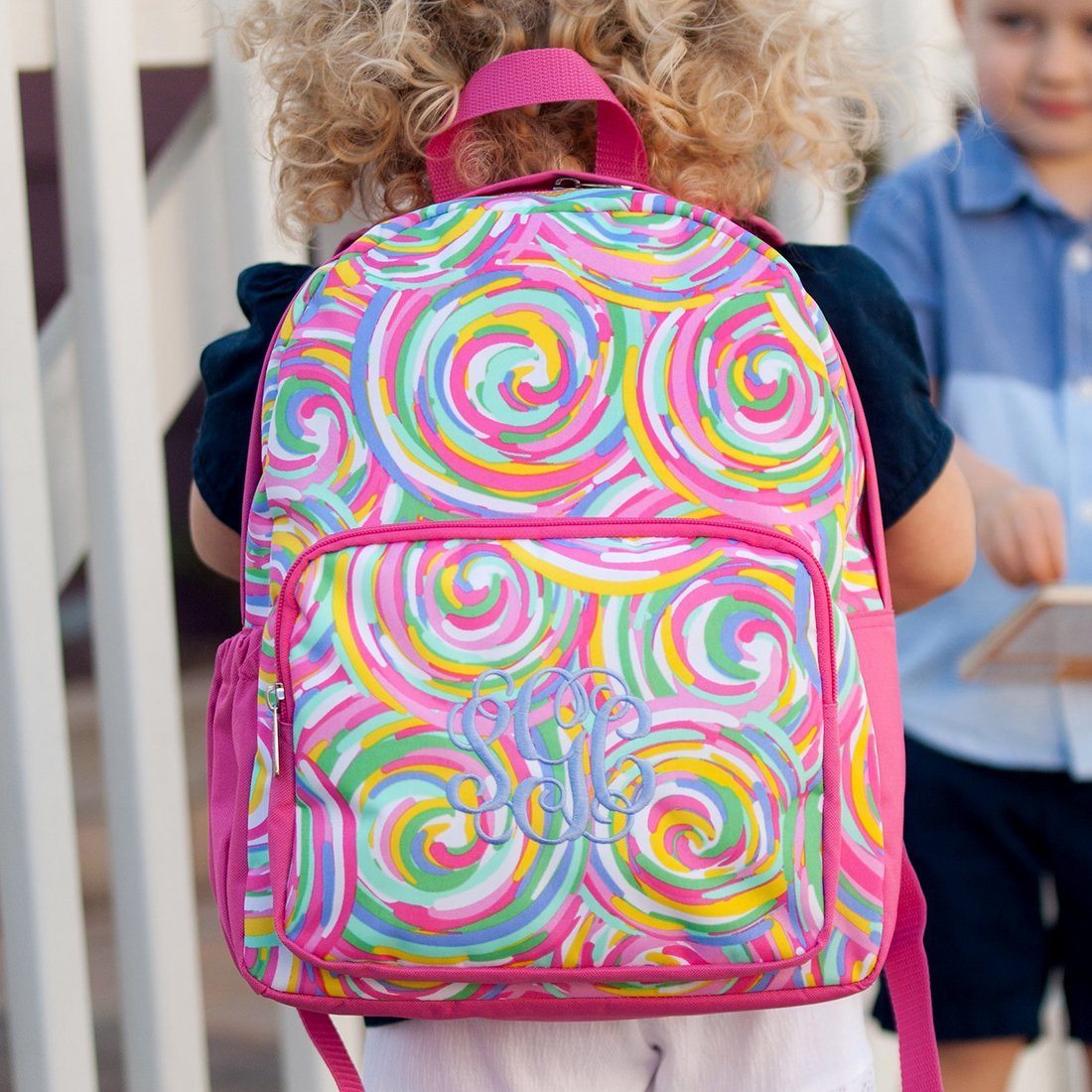 Summer Sorbet Preschool Backpack - Personalized-Backpack-Viv&Lou-Top Notch Gift Shop