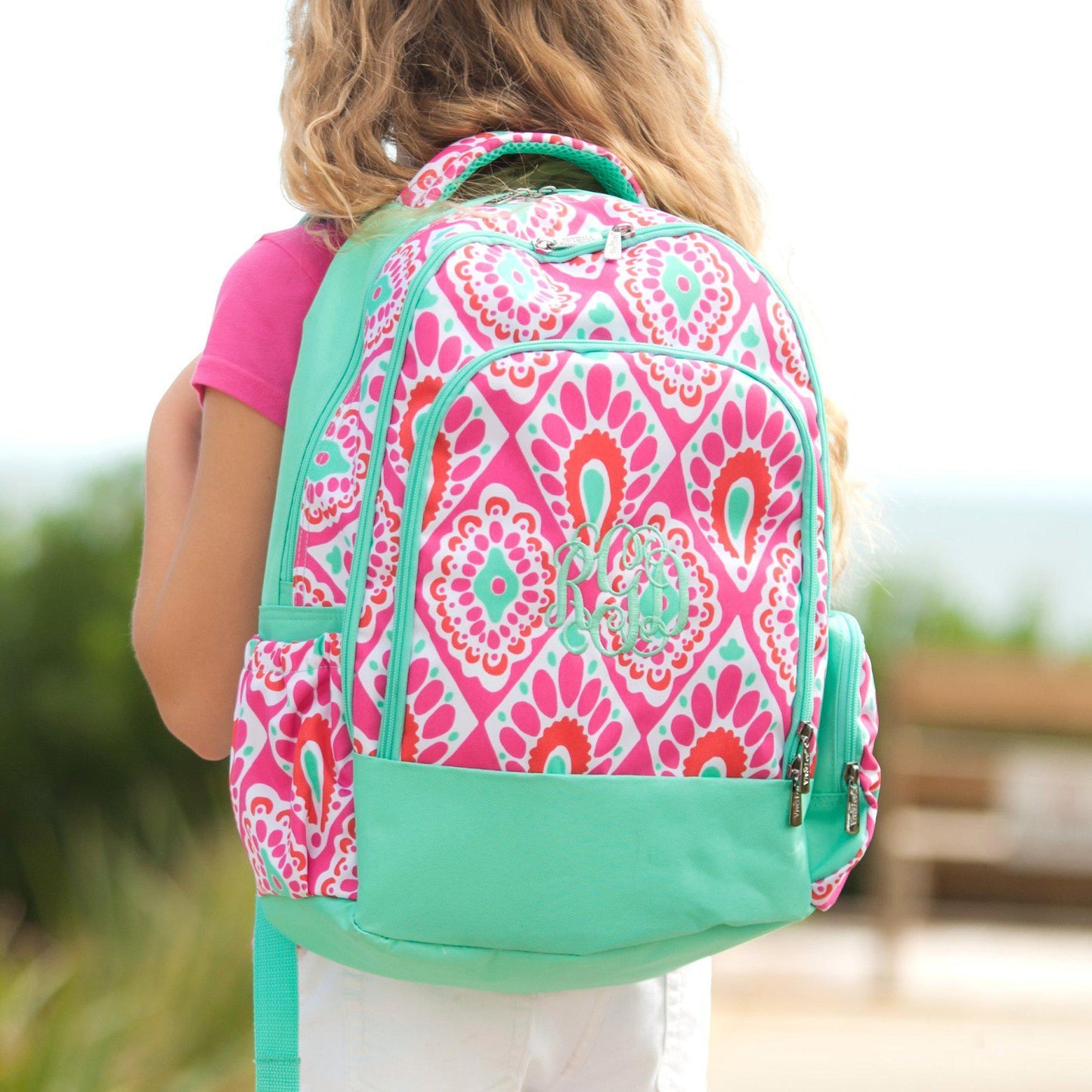 Beachy Keen Backpack - Personalized-Backpack-Viv&Lou-Top Notch Gift Shop