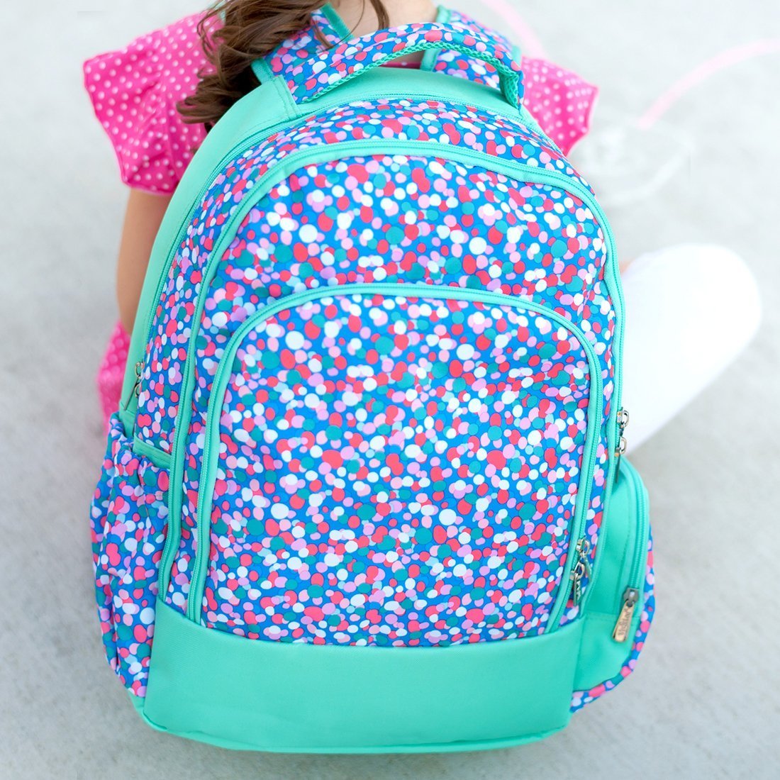 Confetti Pop Backpack - Personalized-Backpack-Viv&Lou-Top Notch Gift Shop