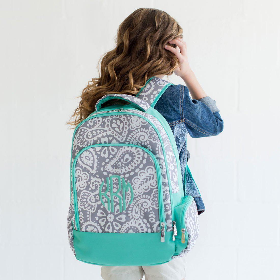 Parker Paisley Backpack - Personalized-Backpack-Viv&Lou-Top Notch Gift Shop