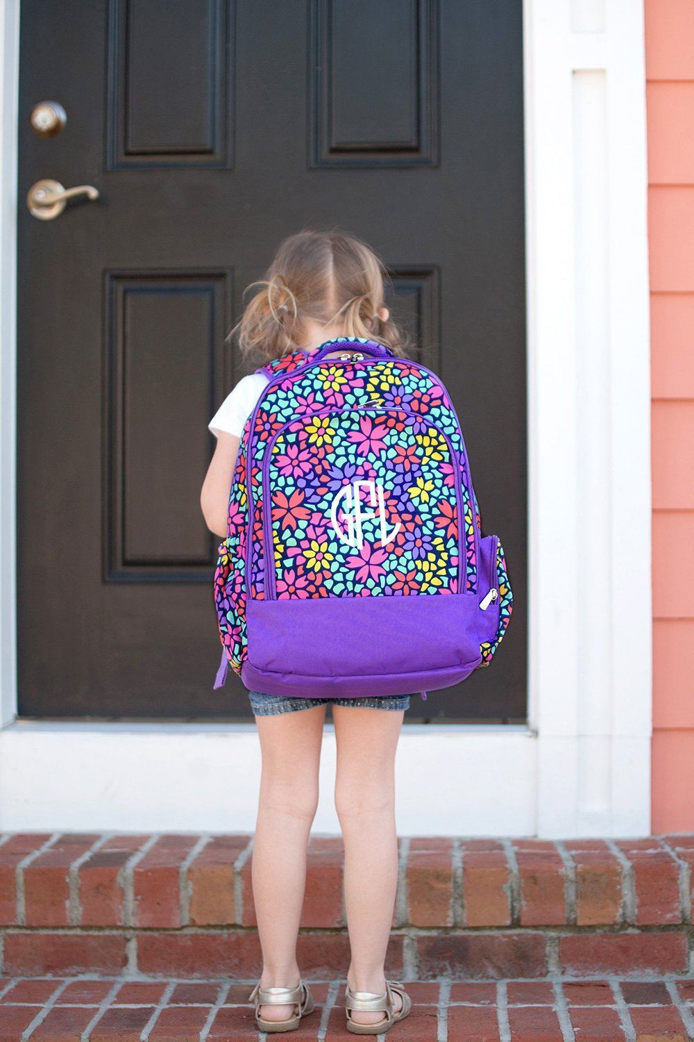 Petal Punch Backpack - Personalized-Backpack-Viv&Lou-Top Notch Gift Shop