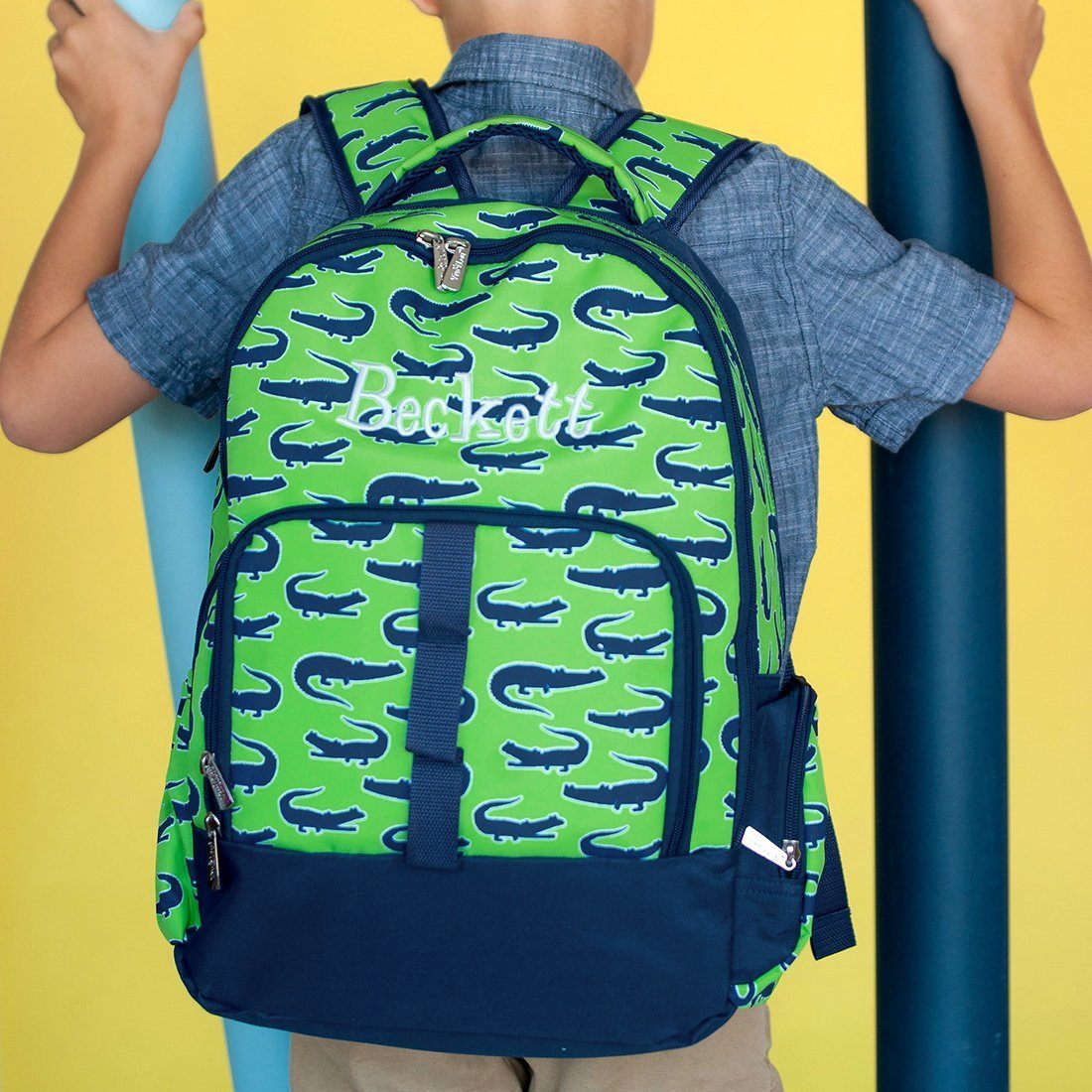 Later Gator Backpack - Personalized-Backpack-Viv&Lou-Top Notch Gift Shop