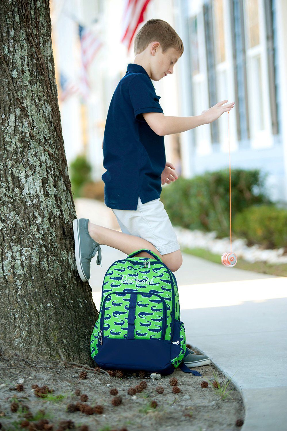 Later Gator Backpack - Personalized-Backpack-Viv&Lou-Top Notch Gift Shop