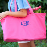 Hot Pink Ultimate Tote - Personalized-Bag-Viv&Lou-Top Notch Gift Shop