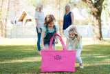 Hot Pink Ultimate Tote - Personalized-Bag-Viv&Lou-Top Notch Gift Shop