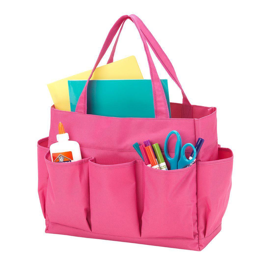 Hot Pink Carry All Bag - Personalized-Bag-Viv&Lou-Top Notch Gift Shop