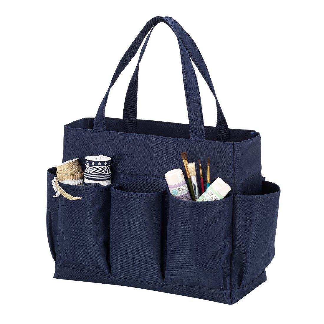 Navy Carry All Bag - Personalized-Bag-Viv&Lou-Top Notch Gift Shop