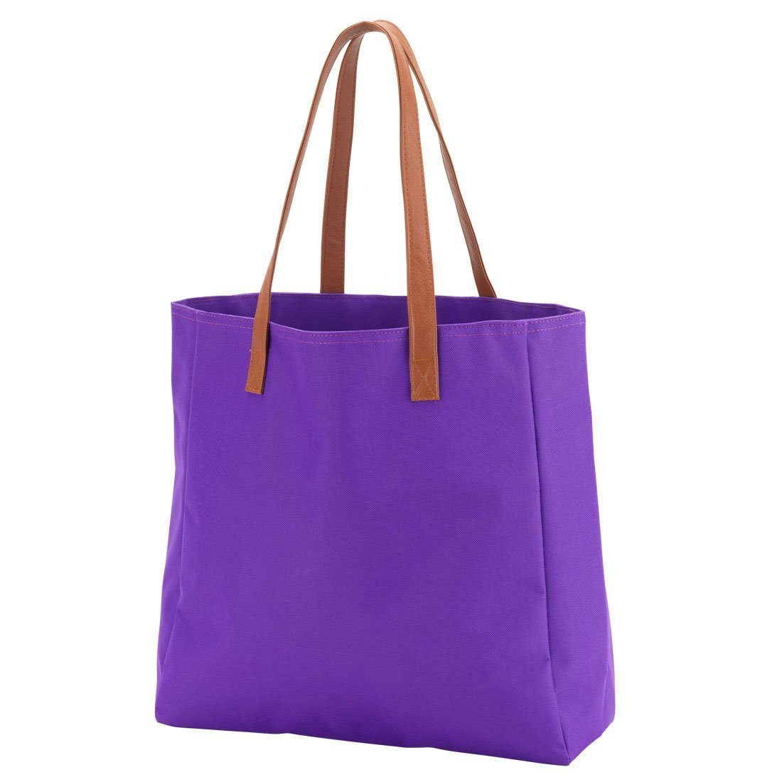 Purple Tote - Personalized-Bag-Viv&Lou-Top Notch Gift Shop