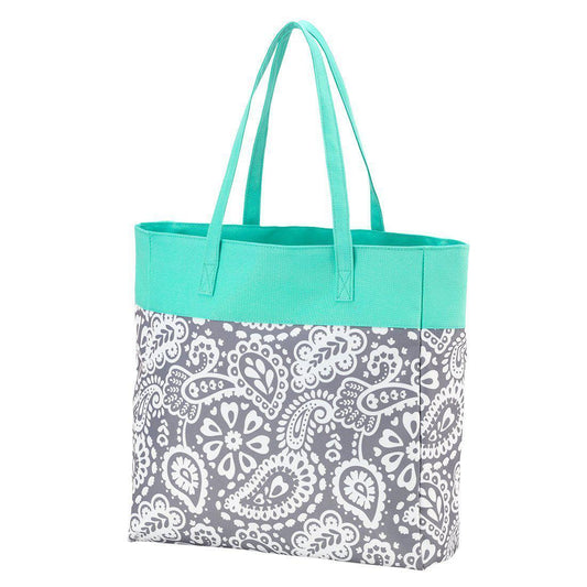 Parker Paisley Tote - Personalized-Bag-Viv&Lou-Top Notch Gift Shop