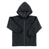 Black Kids' Rain Jacket - Personalized-Jacket-Viv&Lou-Top Notch Gift Shop