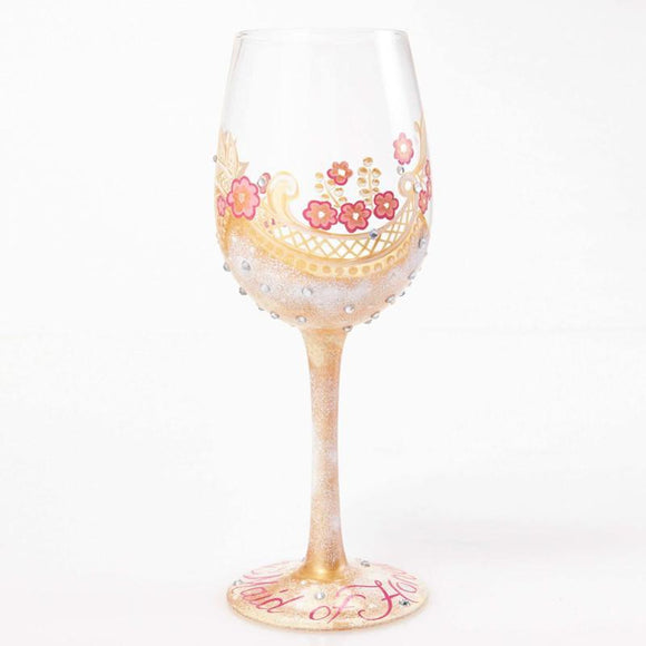 Maid of Honor Wine Glass by Lolita®-Wine Glass-Designs by Lolita® (Enesco)-Top Notch Gift Shop