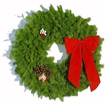 Maine Select 22" Christmas Wreath-Wreath-Rockdale Wreaths-Top Notch Gift Shop