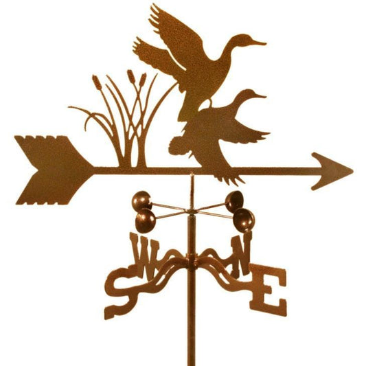 Mallard Ducks Weathervane-Weathervane-EZ Vane-Top Notch Gift Shop