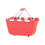 Coral Mini Market Tote - Personalized-Bag-Viv&Lou-Top Notch Gift Shop
