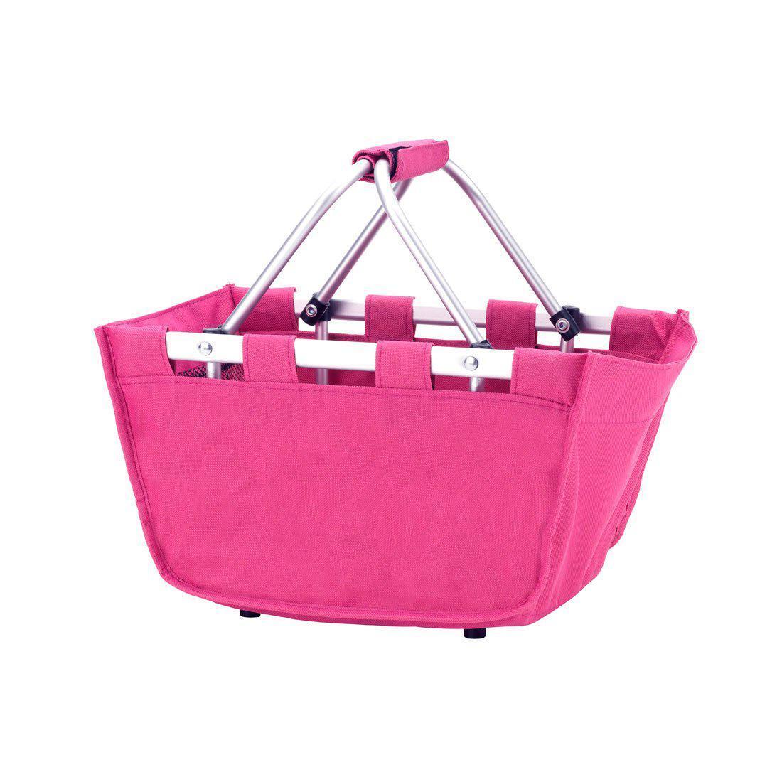 Hot Pink Mini Market Tote - Personalized-Bag-Viv&Lou-Top Notch Gift Shop