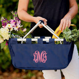 Navy Market Tote - Personalized-Bag-Viv&Lou-Top Notch Gift Shop