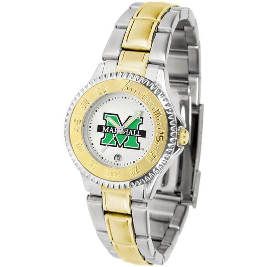 Marshall Thundering Herd Ladies Competitor Two-Tone Band Watch-Watch-Suntime-Top Notch Gift Shop