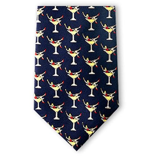 Martini Girls Silk Necktie-Necktie-Josh Bach Limited-Top Notch Gift Shop