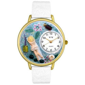 Massage Therapist Watch in Gold (Large)-Watch-Whimsical Gifts-Top Notch Gift Shop