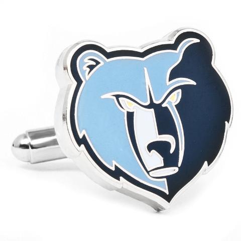 Memphis Grizzlies Enamel Cufflinks-Cufflinks-Cufflinks, Inc.-Top Notch Gift Shop