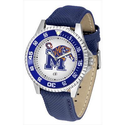 Memphis Tigers Competitor - Poly/Leather Band Watch-Watch-Suntime-Top Notch Gift Shop