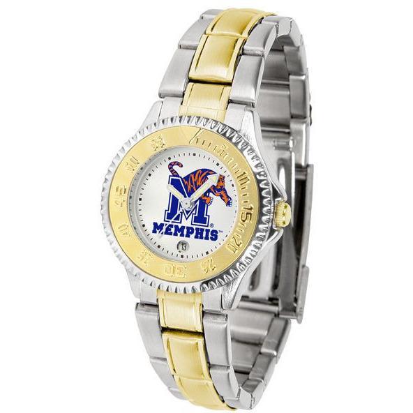 Memphis Tigers Ladies Competitor Two-Tone Band Watch-Watch-Suntime-Top Notch Gift Shop