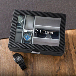 Men's Personalized Watch and Sunglasses Box-Watch Box-JDS Marketing-Top Notch Gift Shop