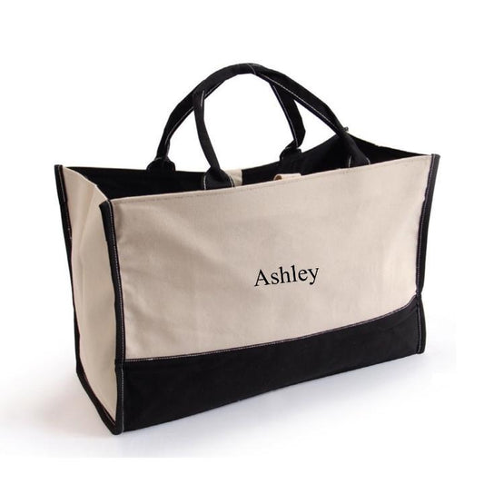 Metro Personalized Tote Bag-Bag-JDS Marketing-Top Notch Gift Shop