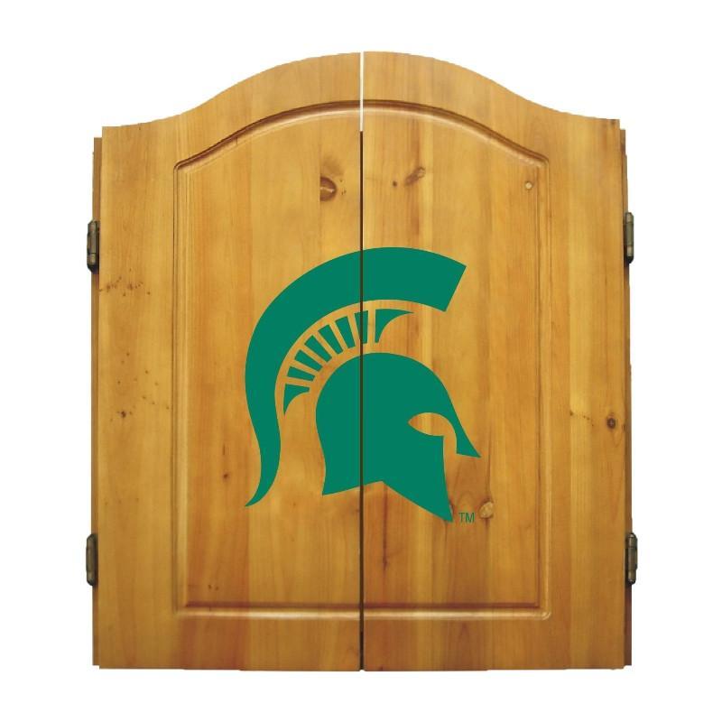 Michigan State Dart Cabinet-Dart Board-Imperial International-Top Notch Gift Shop