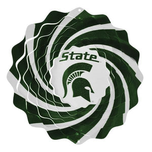 Michigan State University Wind Spinner-Wind Spinner-Woodstream Corp.-Top Notch Gift Shop