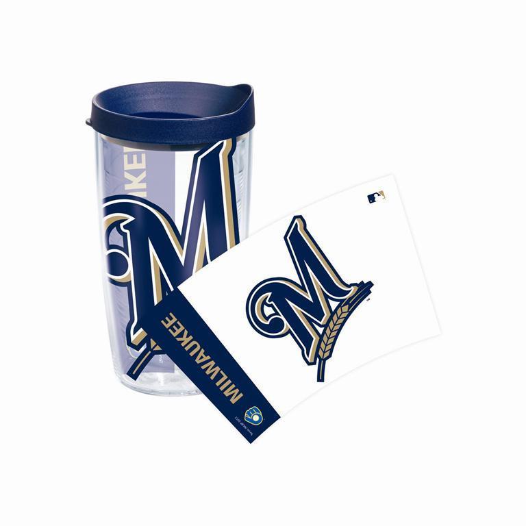 Milwaukee Brewers Colossal 16 oz. Tervis Tumbler with Lid - (Set of 2)-Tumbler-Tervis-Top Notch Gift Shop