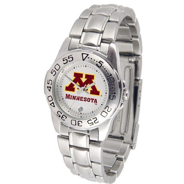 Minnesota Gophers Ladies Steel Band Sports Watch-Watch-Suntime-Top Notch Gift Shop