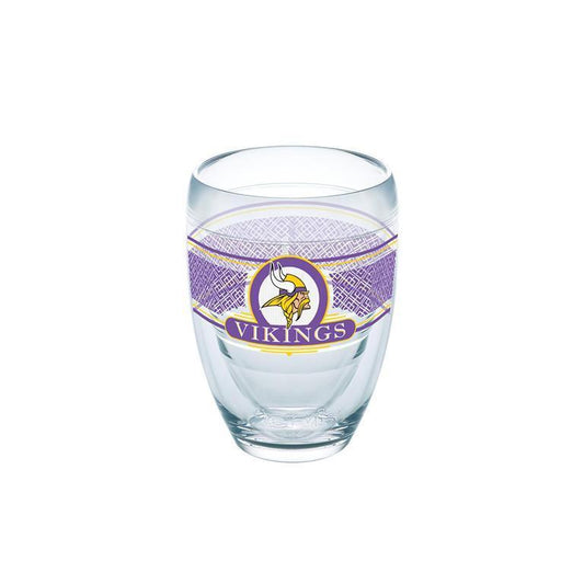 Minnesota Vikings 9 oz. Tervis Stemless Wine Glass - (Set of 2)-Stemless Wine Glass-Tervis-Top Notch Gift Shop