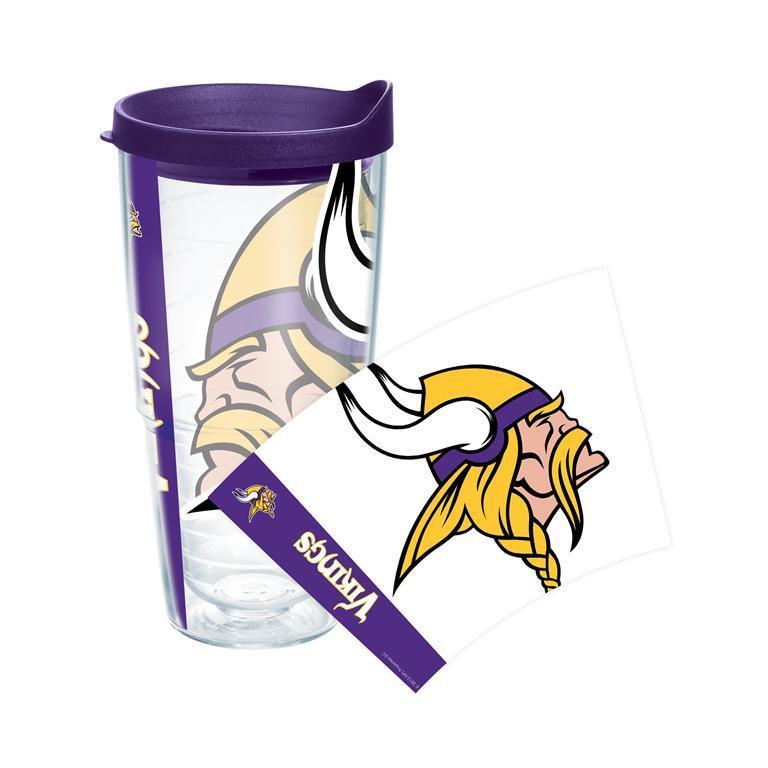 Minnesota Vikings Colossal 24 oz. Tervis Tumbler with Lid - (Set of 2)-Tumbler-Tervis-Top Notch Gift Shop